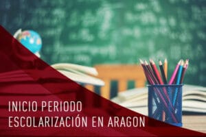 Inicio periodo escolarización Aragón